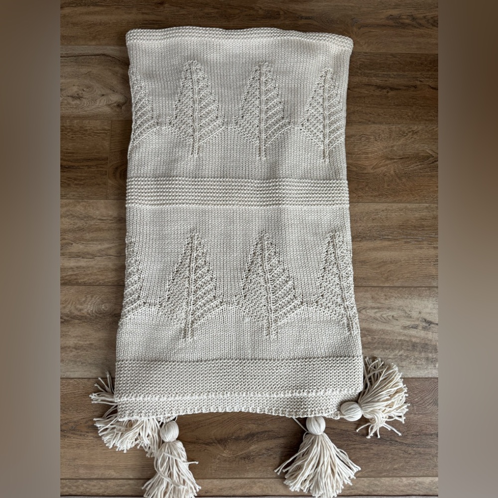 Studio McGee Cotton Tree Throw - NWOT
